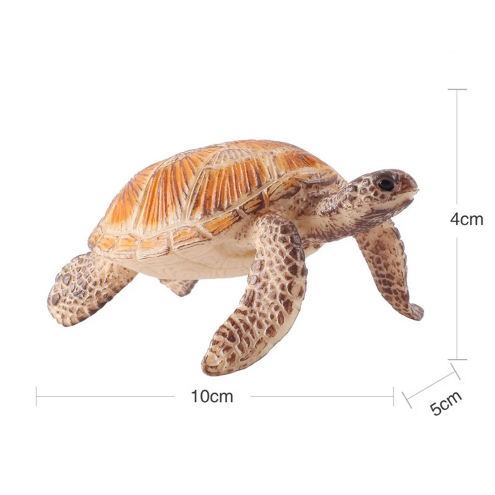Морские животные дельфин краб Акула технические фигурки океан морской аквариум