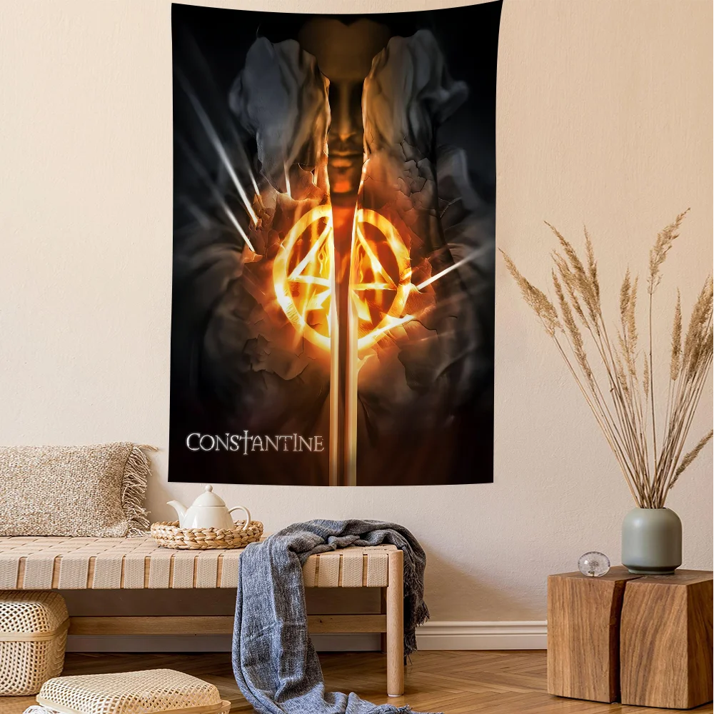 Constantine фильм висит богемный гобелен дешевый хиппи настенный Мандала домашний