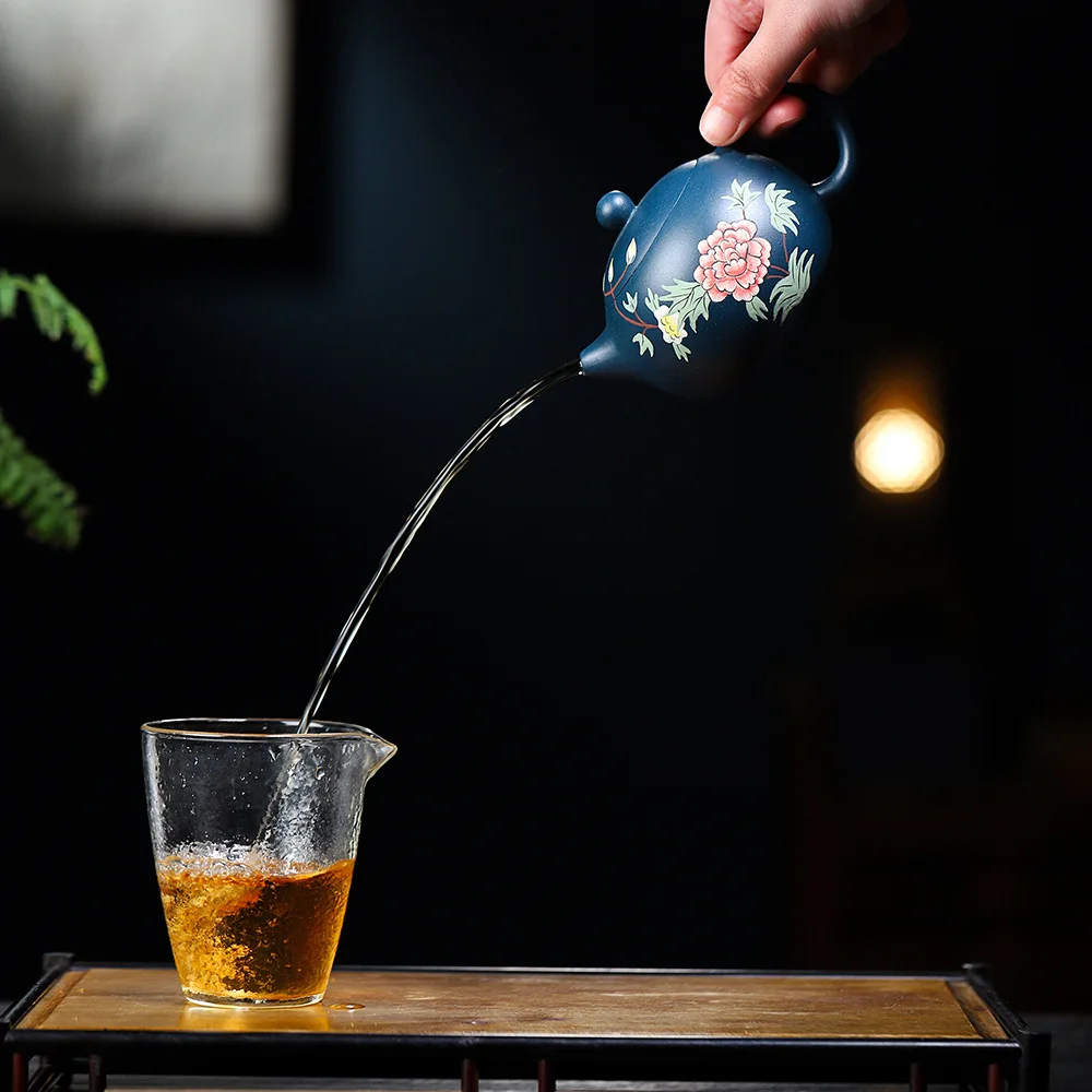 Чайный сервиз кунг-фу из фиолетовой глины чайная комната домашний чайник новый