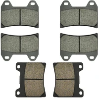 motorcycle brake pads frontrear for yamaha xjr1300 xjr 1300 5ea15ea7 brembo calipers 320mm front discs 1998 1999