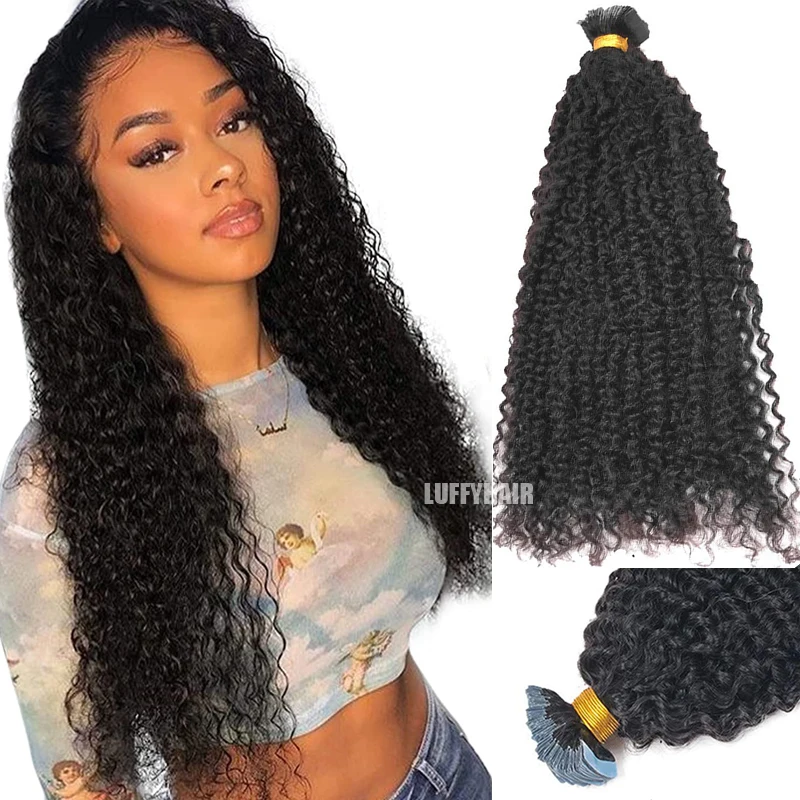 

8"-30" Tape In Human Hair Extensions Kinky Curly Seamless Invisible Natural Machine Made Remy Adhesive Extension 40pcs/set