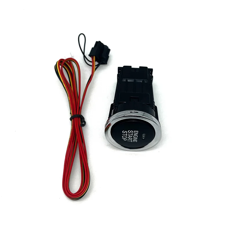 

Кнопка запуска автомобиля, синяя, Стандартная кнопка запуска и остановки двигателя