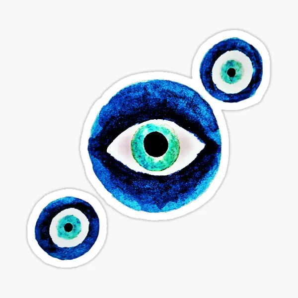 

Evil Eye Gluing Sticker Wall 18cm Gluing Label MD5