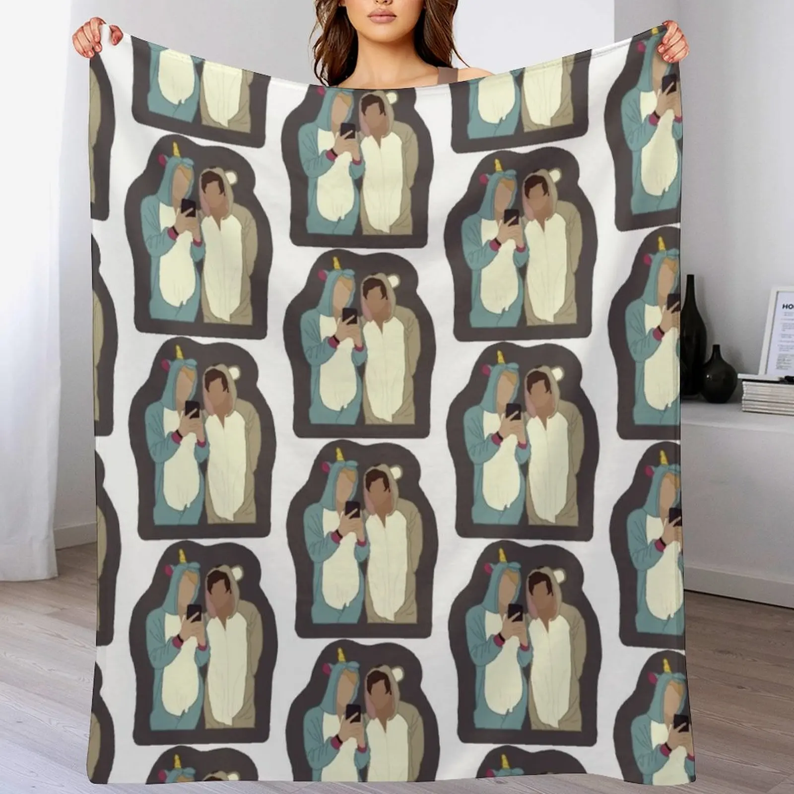 Одеяло Sam and Colby Onesies48