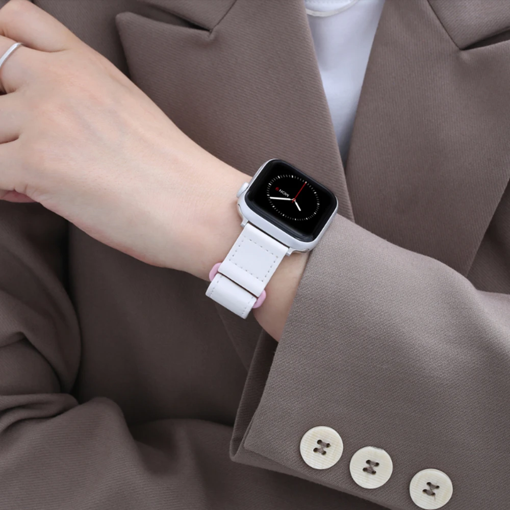 

Ремешок спортивный для Apple Watch 7, плетеный браслет для iWatch 6 5 4 3 2 1 SE 40 мм 44 мм 38 мм 42 мм