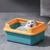 large cat bedpans semi closed cat toilet removable cat litter box kitten pet cleaning products kitty litter box cat supplies