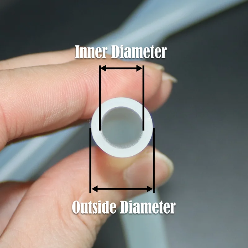 Силиконовый шланг прозрачный пищевой безвкусный устойчивый к высоким