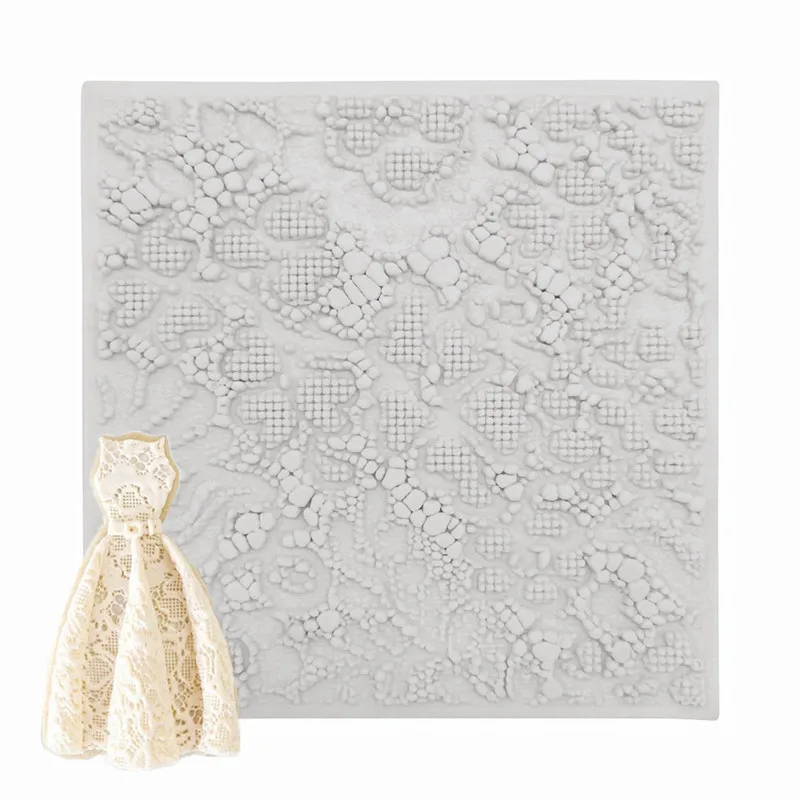 1 шт. кружевная форма для помадки свадебная украшения торта искусственная