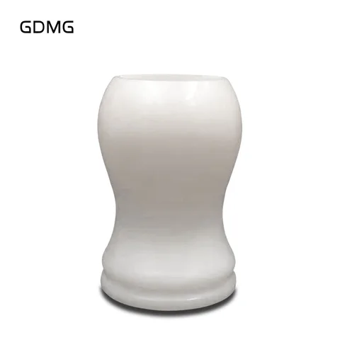 GDMG-Индивидуальный комплект для бритья, ручка из чистого белого молока и смолы, Высококачественная Мужская утренняя щетка для чистки бороды ручной работы