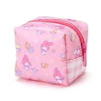 new kawaii sanrio cartoon cat my melody cinnamoroll cute mini coin purse cosmetic bag portable storage bag student girl gift