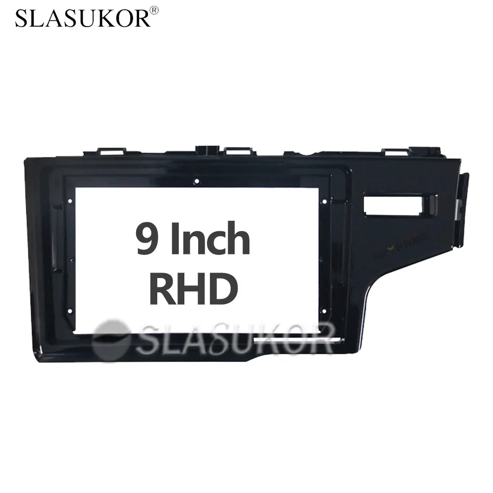 9-дюймовый аудио фитинг для Honda Fit Jazz 2014 2015 2016 2017 2018 RHD LHD GPS стерео панель монтаж