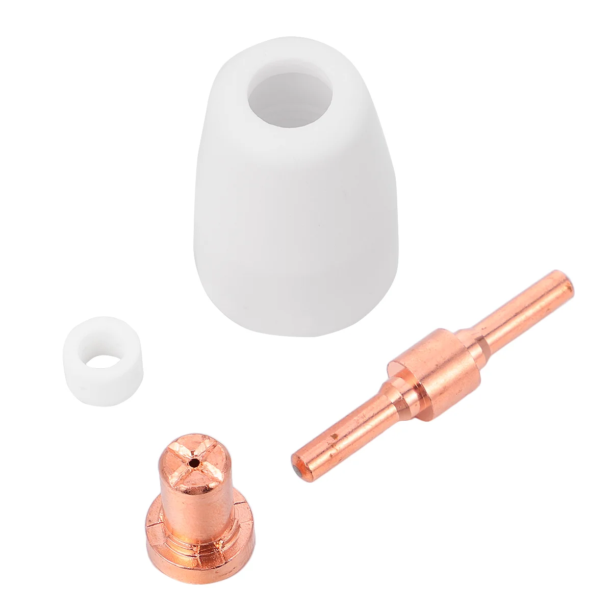

30 Pcs Plasma Cutting Accessories Consumable Nozzle Kit Parts Air Suite Copper Fittings