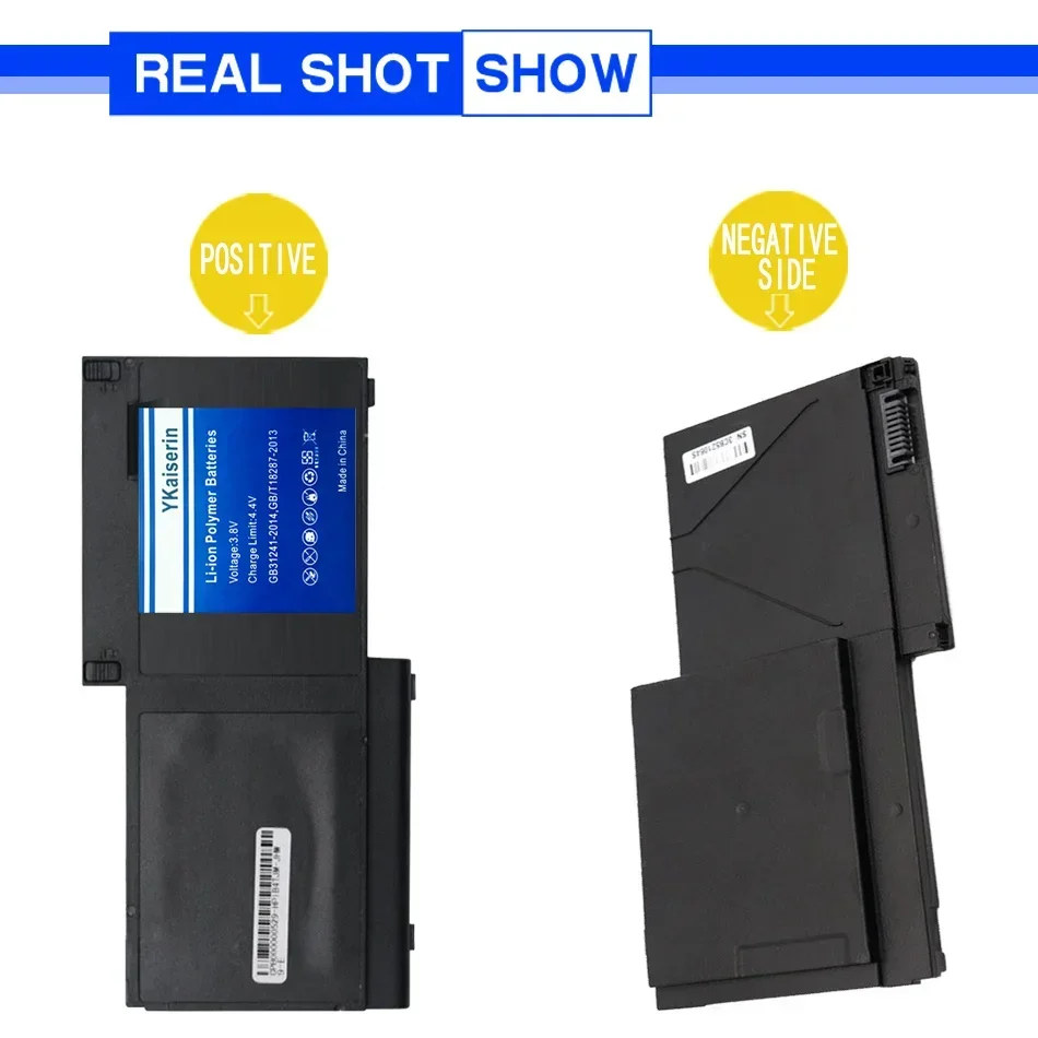 Сменный аккумулятор ykaisсеребрин на 5400 мАч SB03XL для HP EliteBook 820 720 725 G1 G2 HSTNN-IB4T HSTNN-l13C