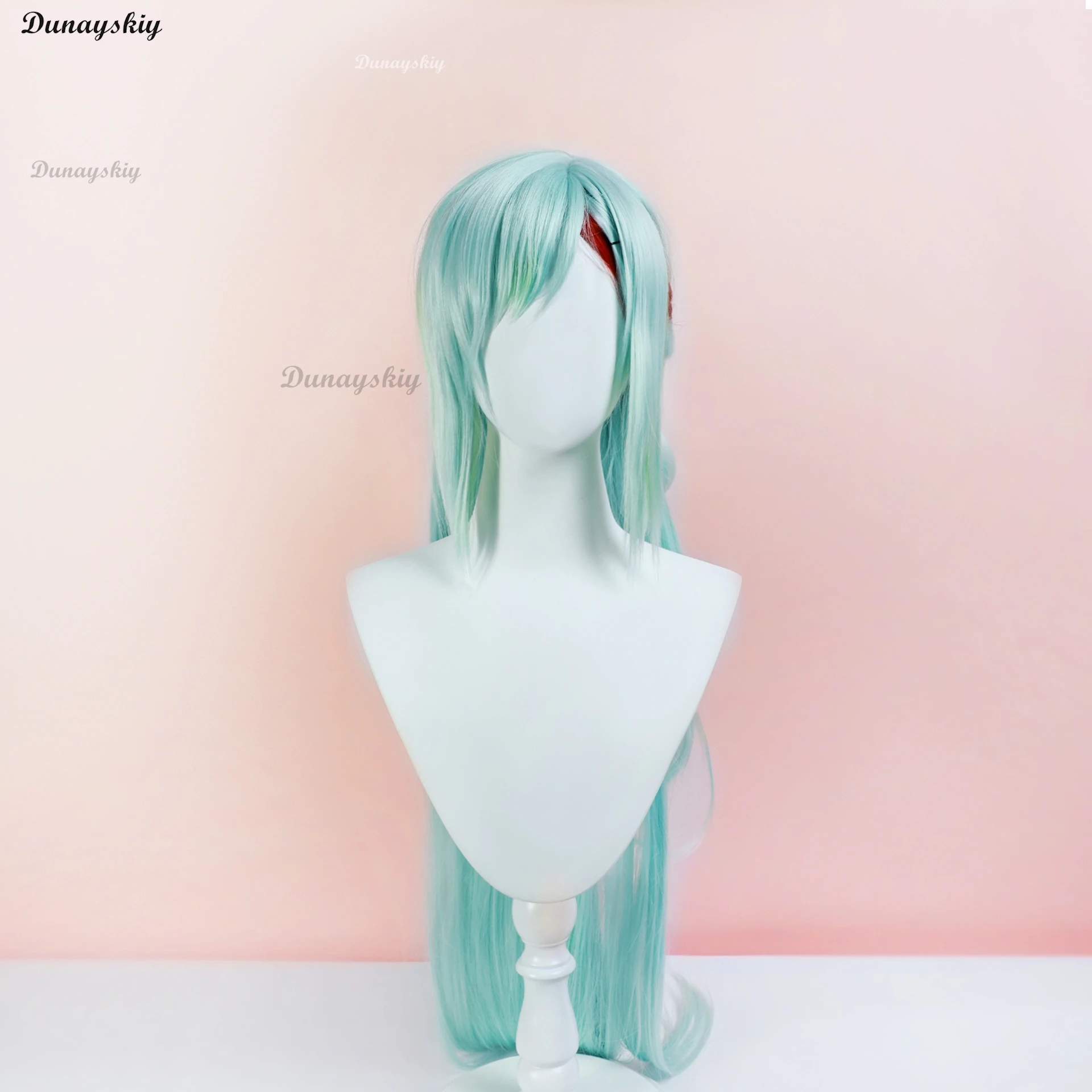 Shaosiyuan Косплей Парик Король Славы Женщины 120 см Длинный Зеленый Прямой Аниме