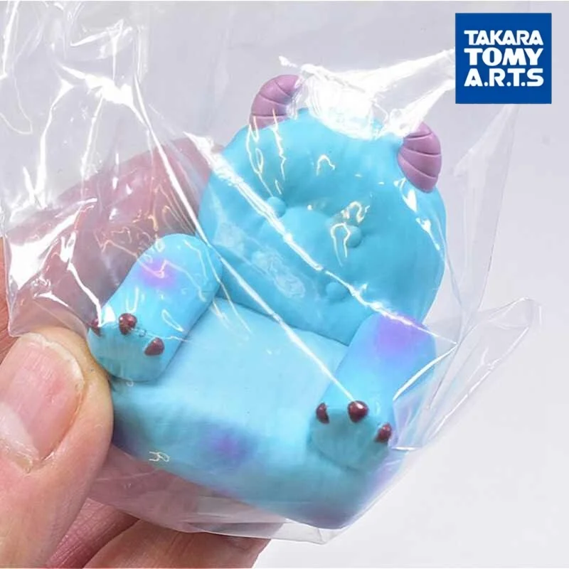 Фото Коллекционная фигурка Takara Tomy Gashapon: Монстры и Ко (Пиксар) - Салли и Майк Вазовски, декор для рабочего стола, украшение для взрослых №3