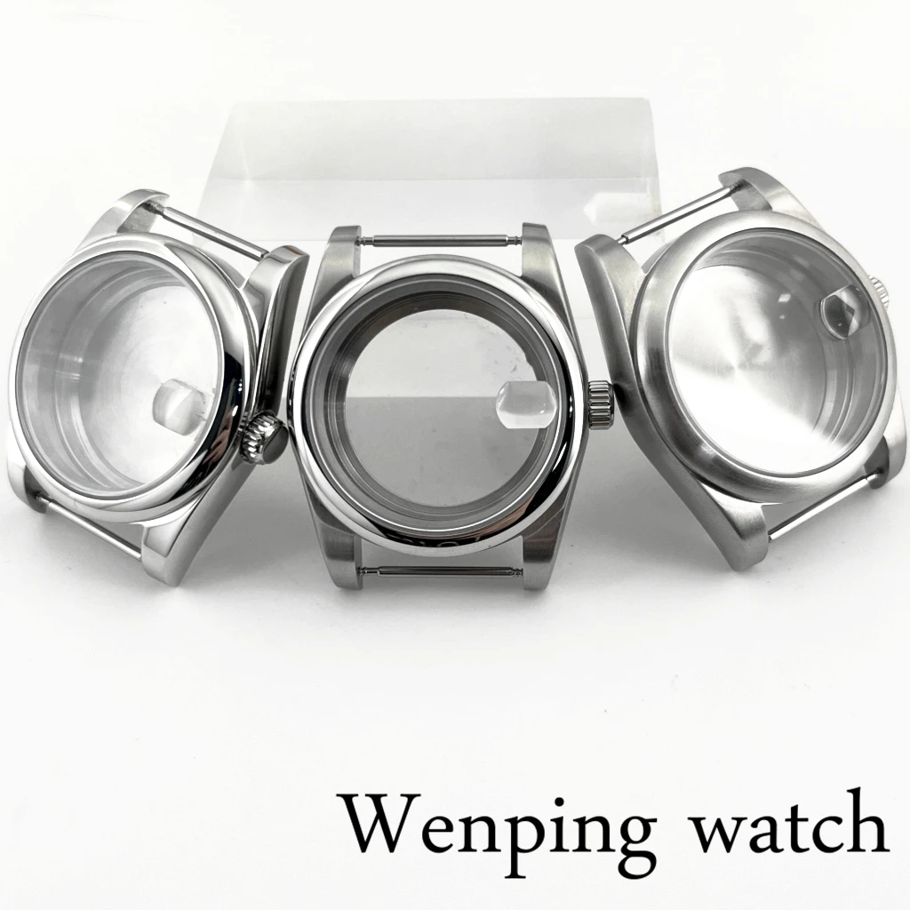 Часы с серебристым сапфировым стеклом 36 мм/39 мм