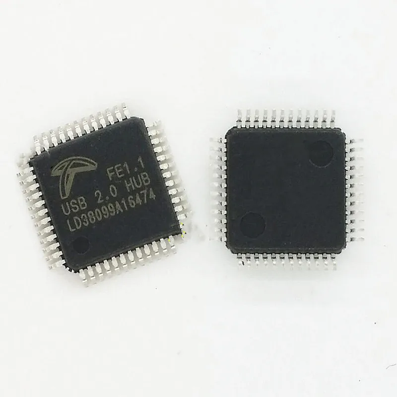 

10pcs FE1.1S FE1.1 USB 2.0 HUB QFP48 Interface control chip