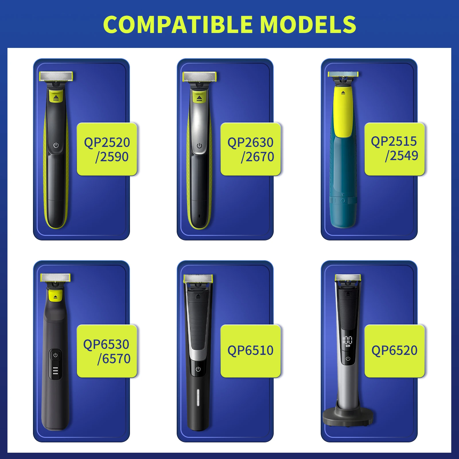 Триммер для волос в носу Yinke сменная головка лезвия совместимая с электробритвой