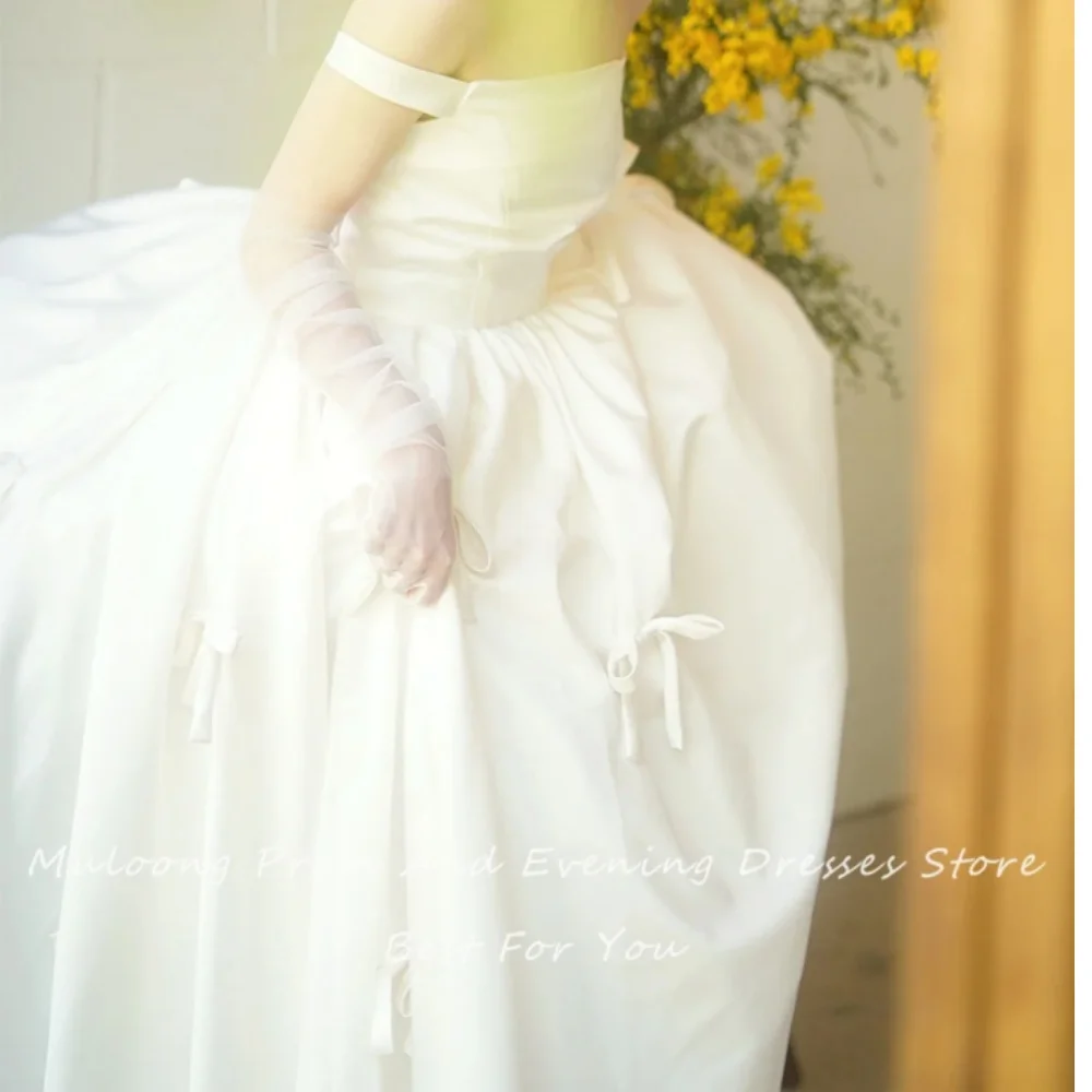 

Muloong Off-the-shoulder Neckline Floor-Length Women Elegant And Pretty Luxury Prom Dress