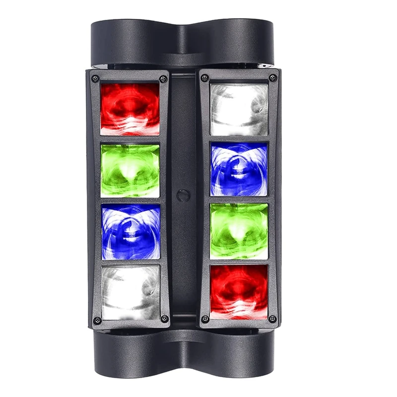 

Spider Moving Head DJ Lights,Stage Lights Sound Activated DJ Disco Lights For Party Wedding Club Bar Lighting,US Plug