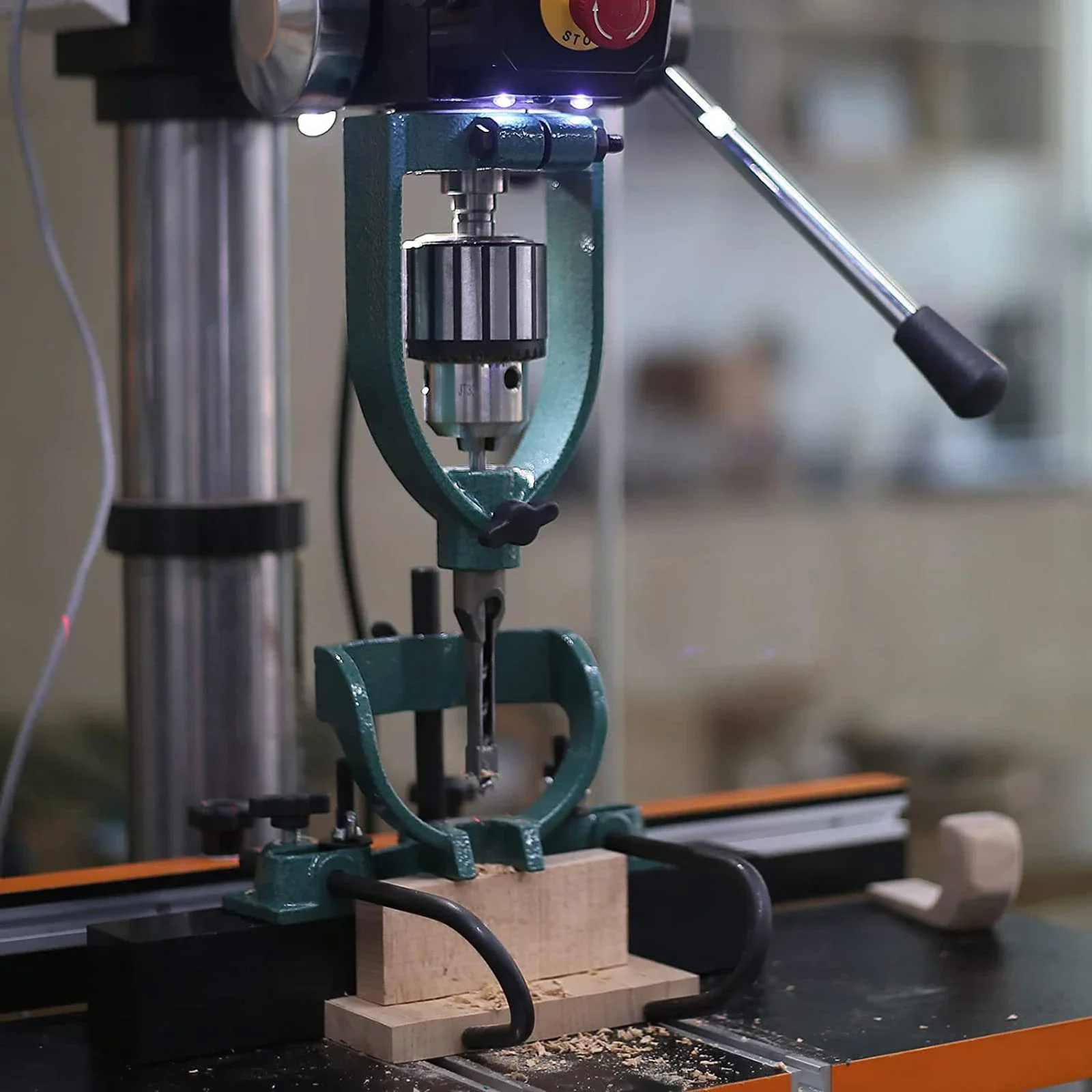 

Professional Machine For Accessories All Made Casting Steel Fixed Square Hole Bracket Drill Of Drill Attachment Drill Sturdy