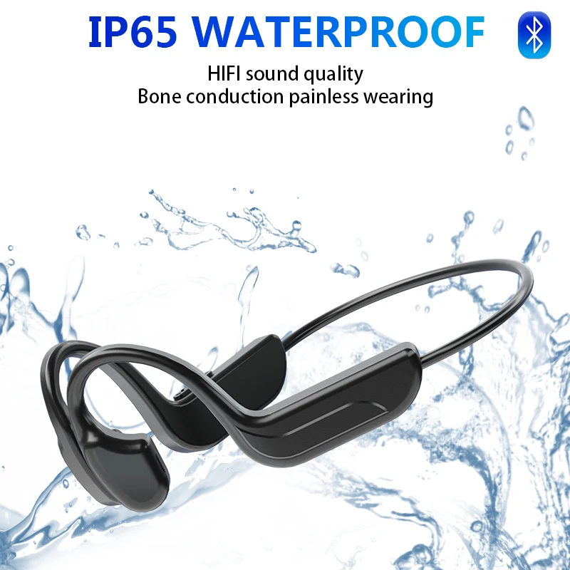 

Sport Wireless Bluetooth Headphones Surround Sound Bone Conduction Earphones Waterproof Sport Noise Reduction Earbuds Earphone