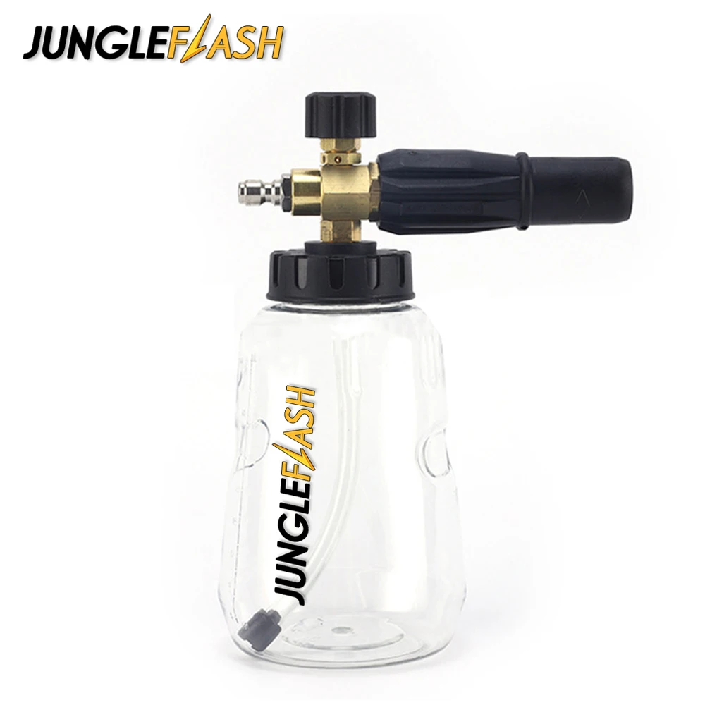 Регулируемая пенная насадка 1 л прозрачный корпус профессиональный