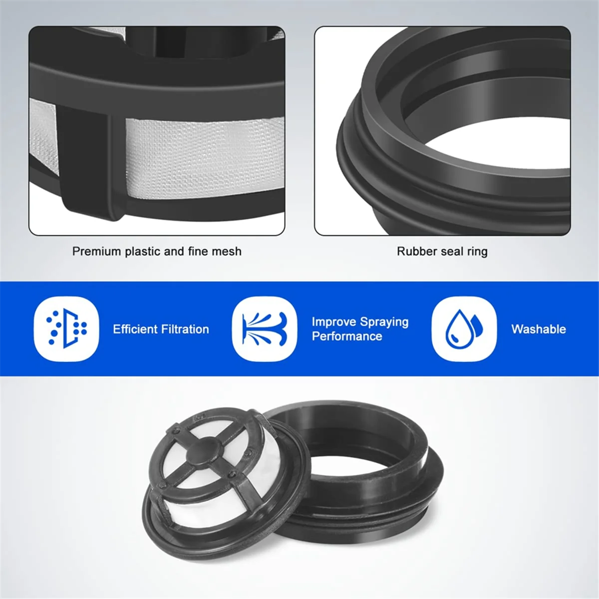 Сменный фильтр резервуара для воды IRobot Braava Jet M6 (6110) (6012) (6112) (6113) Запасная часть