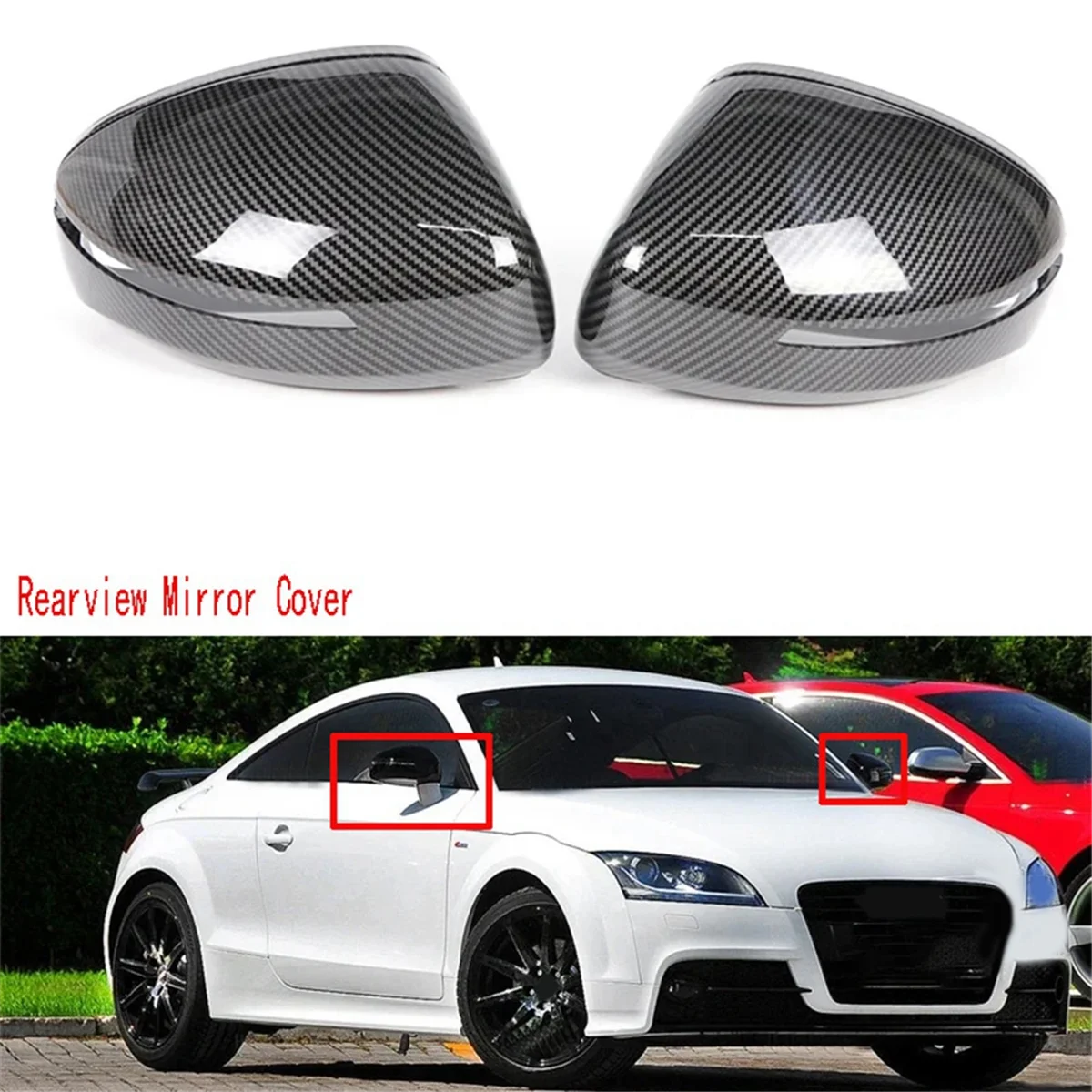 Крышка для бокового зеркала Audi TT TTS RS 8J MK2 R8 42 2007-2015