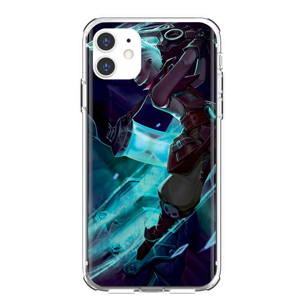 Прозрачный чехол из ТПУ для Samsung Galaxy Note 10 20 A3 A5 A6 A7 A8 A9 J7 J6 J4 Plus 2016 2018 2017 League-of-Legends-EKKO |