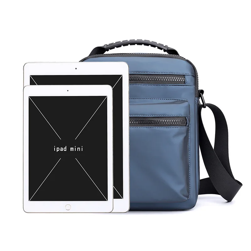 Men Sling Single Crossbody Wear-Resistant Oxford Adjustable Strap Shoulder City Bag