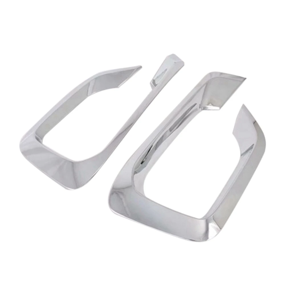 

Для Hyundai Grand Starex H-1 I800 2018-2020, Хромированная передняя противотуманная фара, крышка, отделка, фотосвет, ободок, декоративная рамка