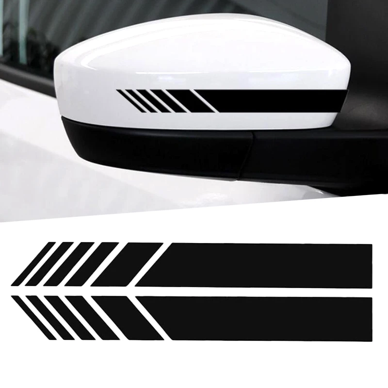 

15.3*2cm Car Sticker Auto SUV Vinyl Graphic Car Sticker Rearview Mirror Side Decal Stripe Car Body Decals Car Styling