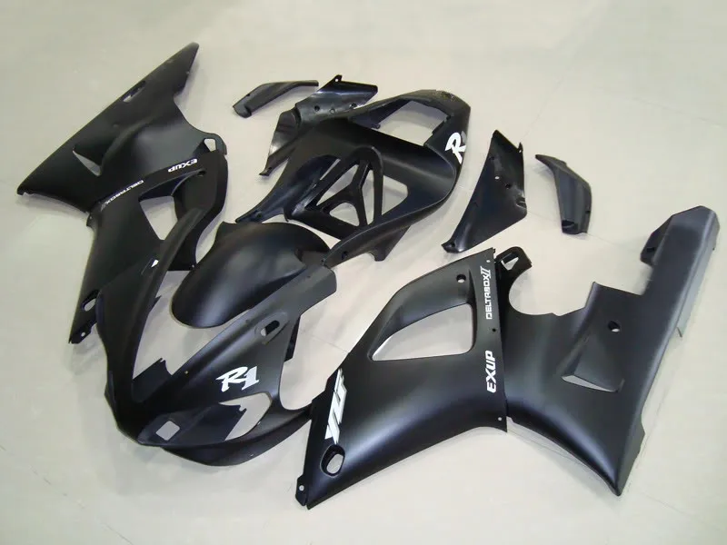 

New ABS Motorcycle Fairings Kit Fit for YAMAHA YZF- R1 2000 2001 00 01 Bodywork Set Black Matte
