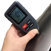 tc100 coating thickness gauge 0 1micron0 1300 car paint film thickness tester measuring fenfe russian manual paint tool
