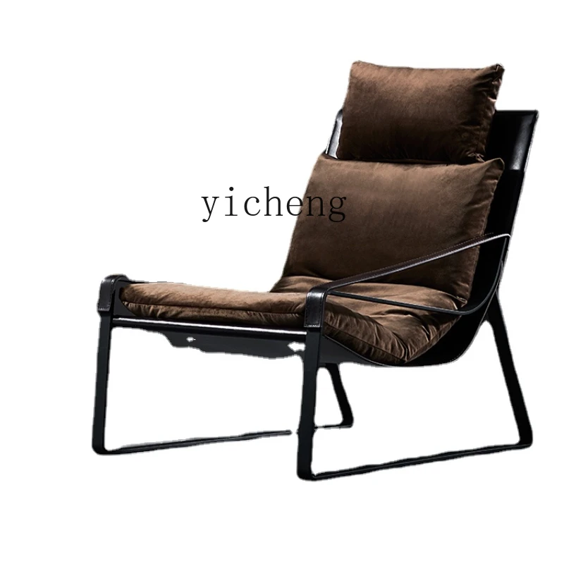 

XL Single Seat Light Luxury Couch Balcony Bench Lazy Modern Minimalist Chair