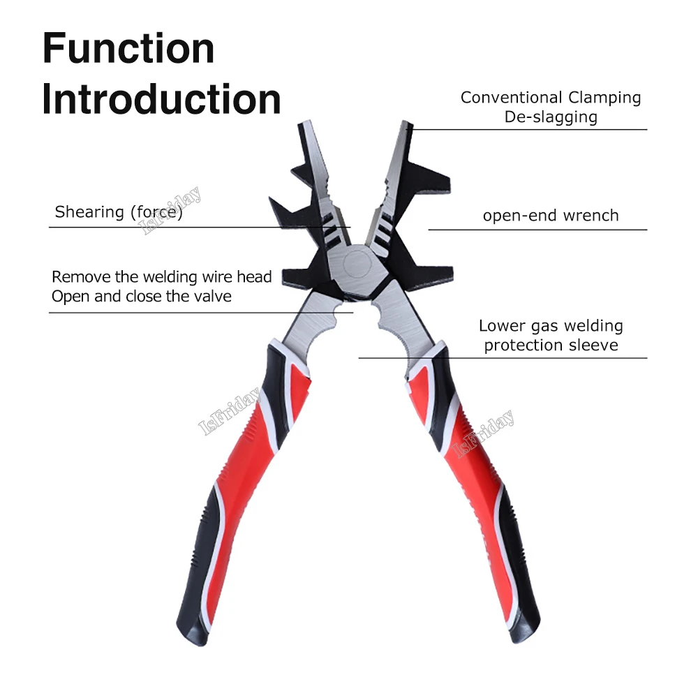Многофункциональные плоскогубцы для сварки MIG новинка 2023 Плоские пинцеты резки
