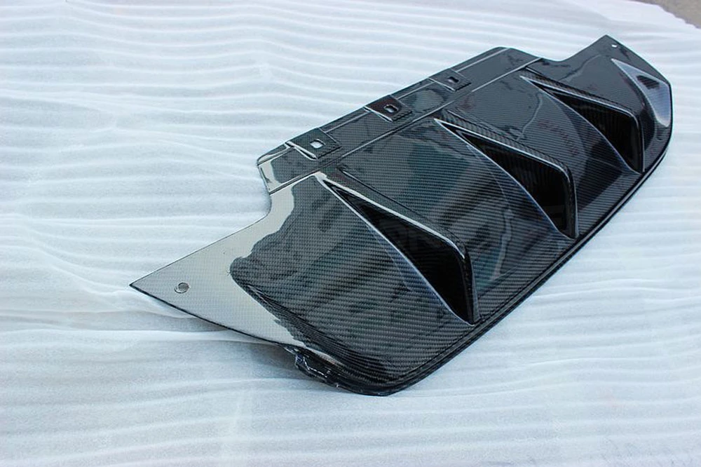 Задний бампер из углеродного волокна диффузор для BMW 6 серии F06 F12 F13 M6 2012-2017 задний