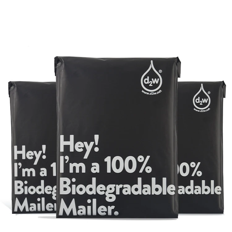 50pcs 30x40cm Compostable Poly Mailer Bag Environmental Biodegradable Mailing Bag Shipping Express Courier Pouch for ecommerce