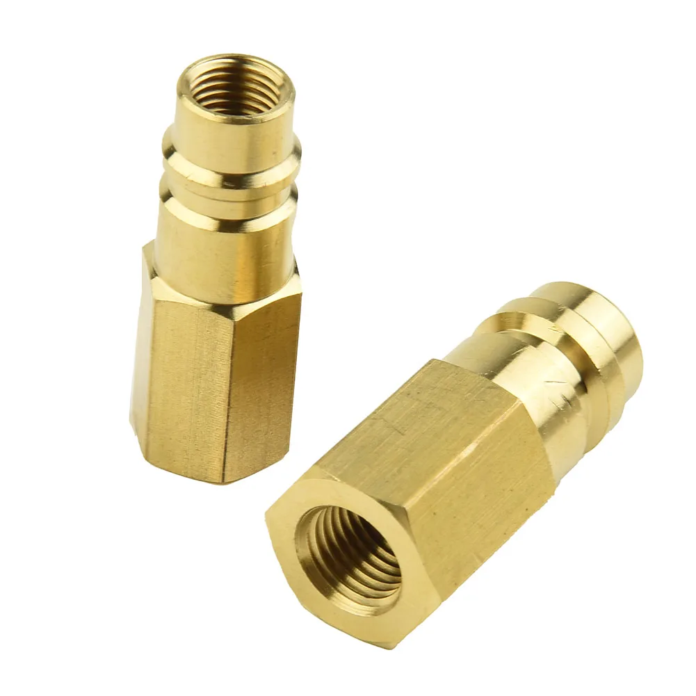

3pcs R134A Refrigerant Air Conditioning Adapter Set 1/4inch Internal Thread - LP-vehicle Air Conditioning Connection