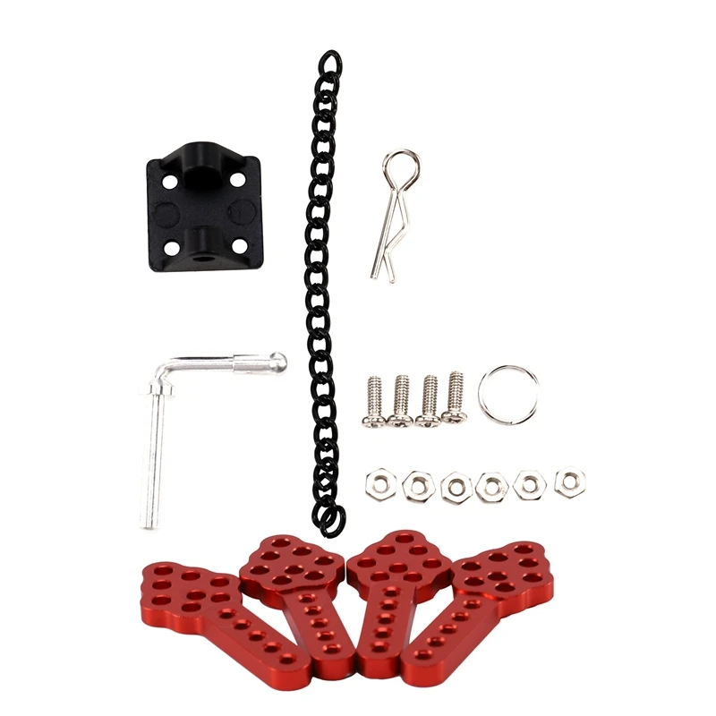 

1 компл., металлическая скоба, крючок для прицепа Axial Scx10 и 4 шт., ЧПУ, металлическое амортизационное крепление, регулируемая высота, угол накло...