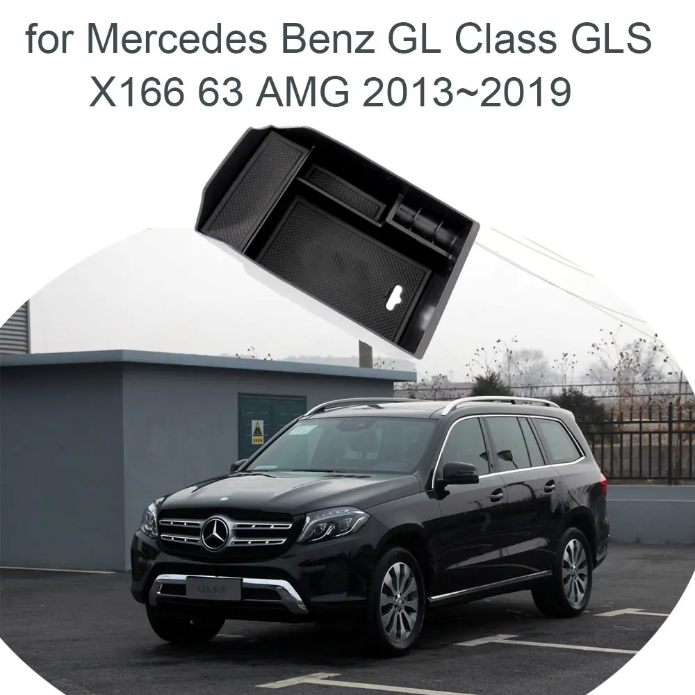 

Аксессуары для подноса среднего подлокотника Mercedes Benz GL Class GLS X166 63 AMG 2013 ~ 2019 2014 2015 2016 2017 2018