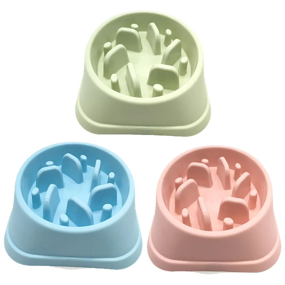 

Pet Dog Slow Feeder Bowl Non Slip Puzzle Bowl Anti-Gulping Pet Slower Food Feeding Dishes Dog Bowl for Medium Small Dogs Puppy