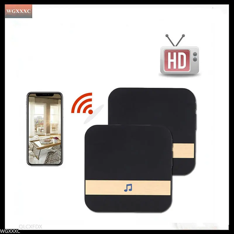 

Wireless Wifi Smart Video Doorbell 433MHz Chime Receiver Home Security Indoor Intercom Door Bell Receiver 10-110dB Sounds