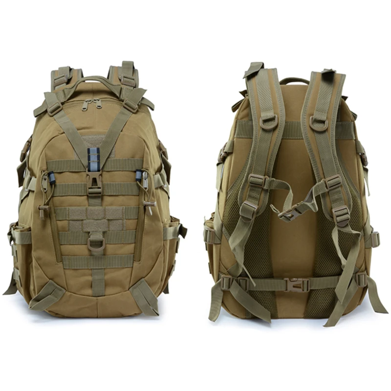 25L Capacity Backpack Waterproof 900D Oxford Military Tactics Molle Army Bag Men Backpack Rucksack for Hike Travel Backpacks