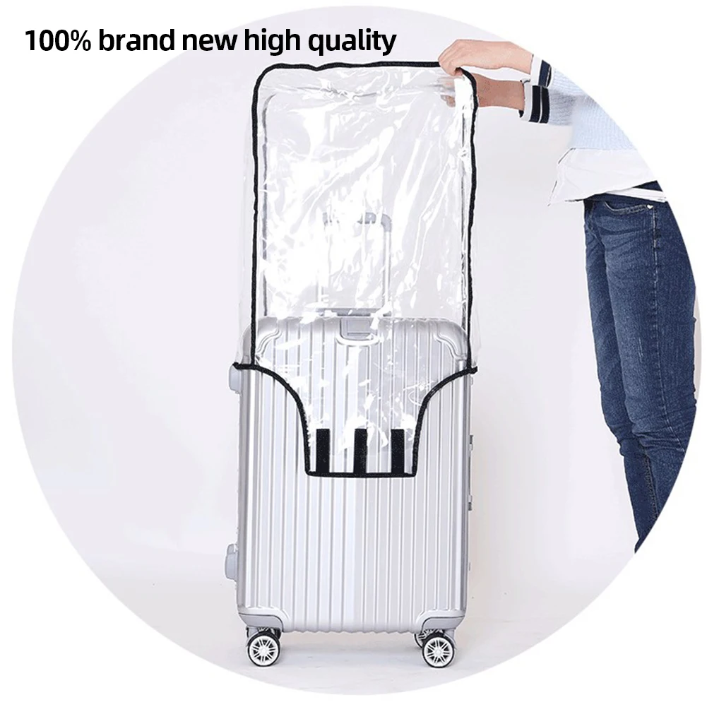 

20-30inch Clear Suitcase Cover Protector PVC Travel Luggage Protector Luggage Protector Case Wheeled Suitcase Travel Accessories