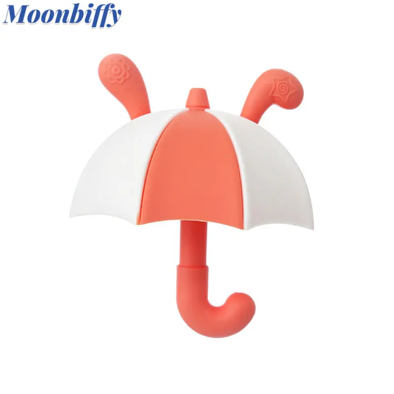 

Teethers Baby Dental Glue Umbrella Tooth Grinding Rod Silicone Bite Glue Baby Anti Eating Hand Bite Comfort Toy Baby Accessories