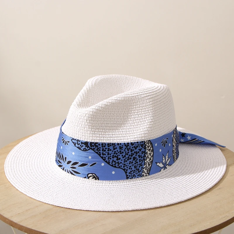 Шляпа соломенная складывающаяся для мужчин и женщин солнцезащитный козырек от