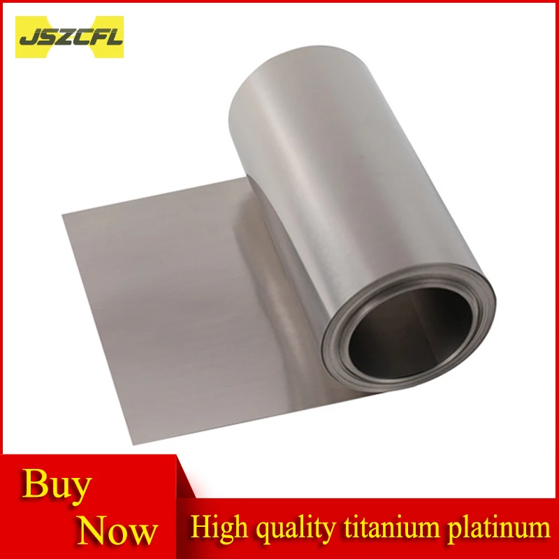 Тонкая титановая полоса TA2 из фольги Ti 0 1-0 5 мм коррозионная стойкость медицинская