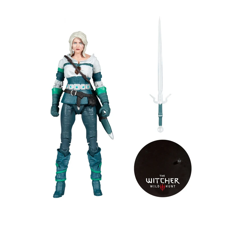 

Original Mcfarlane New Products Toys 7-Inch The Witcher 3: Wild Hunt Ciri Movable Model Decoration Collection Toy Birthday Gift